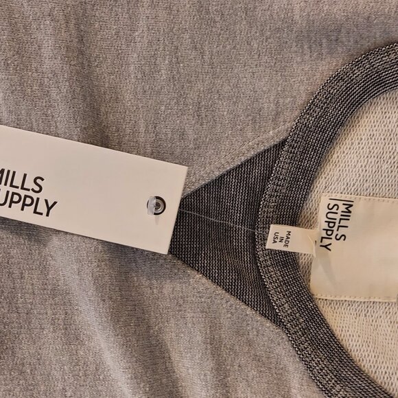 Mills Supply Heather Grey NWT Men’s S Crewneck Sweatshirt - Picture 15 of 16